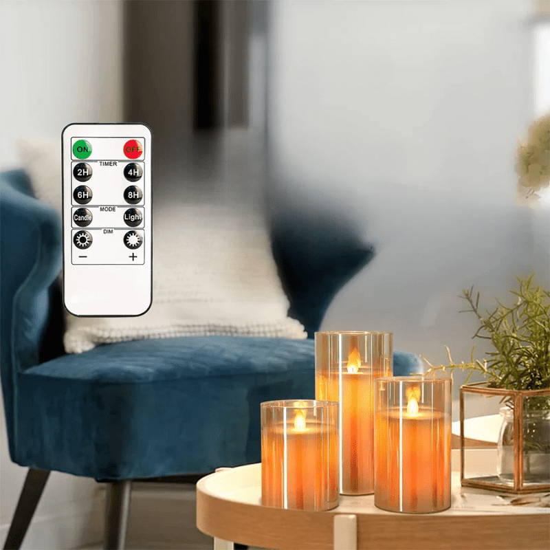 Glevato | Realistic LED Candles with Atmospheric Flame Effect
