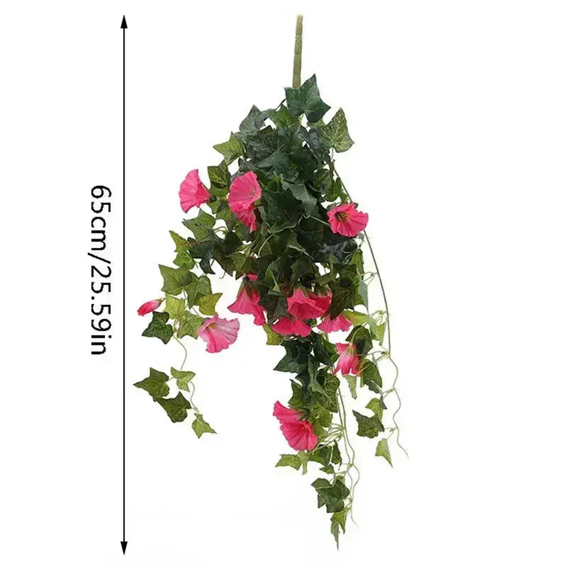 Glevato | Realistic, UV-resistant artificial morning glory - Buy one, get one!