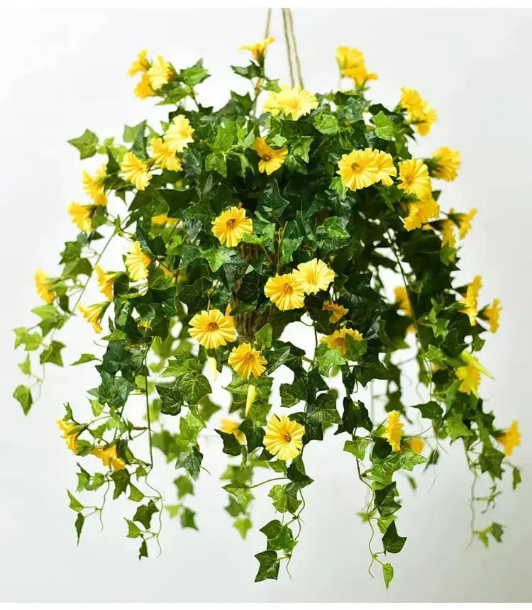 Glevato | Realistic, UV-resistant artificial morning glory - Buy one, get one!