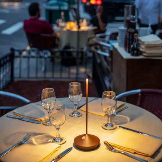 Glevato | Rechargeable Wireless LED Table Lamp with Dimmable Lighting