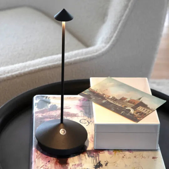 Glevato | Rechargeable Wireless LED Table Lamp with Dimmable Lighting