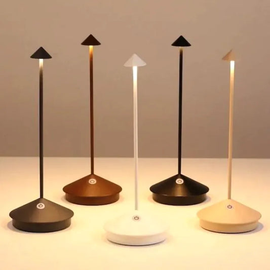 Glevato | Rechargeable Wireless LED Table Lamp with Dimmable Lighting
