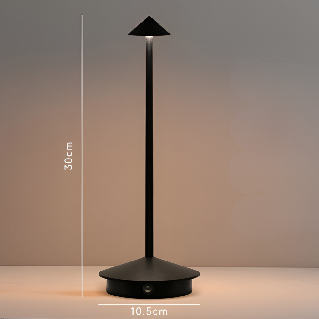 Glevato | Rechargeable Wireless LED Table Lamp with Dimmable Lighting