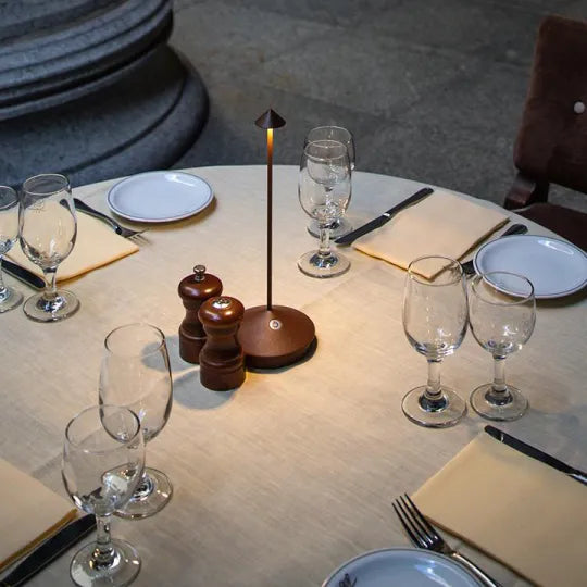 Glevato | Rechargeable Wireless LED Table Lamp with Dimmable Lighting