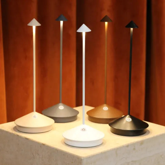 Glevato | Rechargeable Wireless LED Table Lamp with Dimmable Lighting