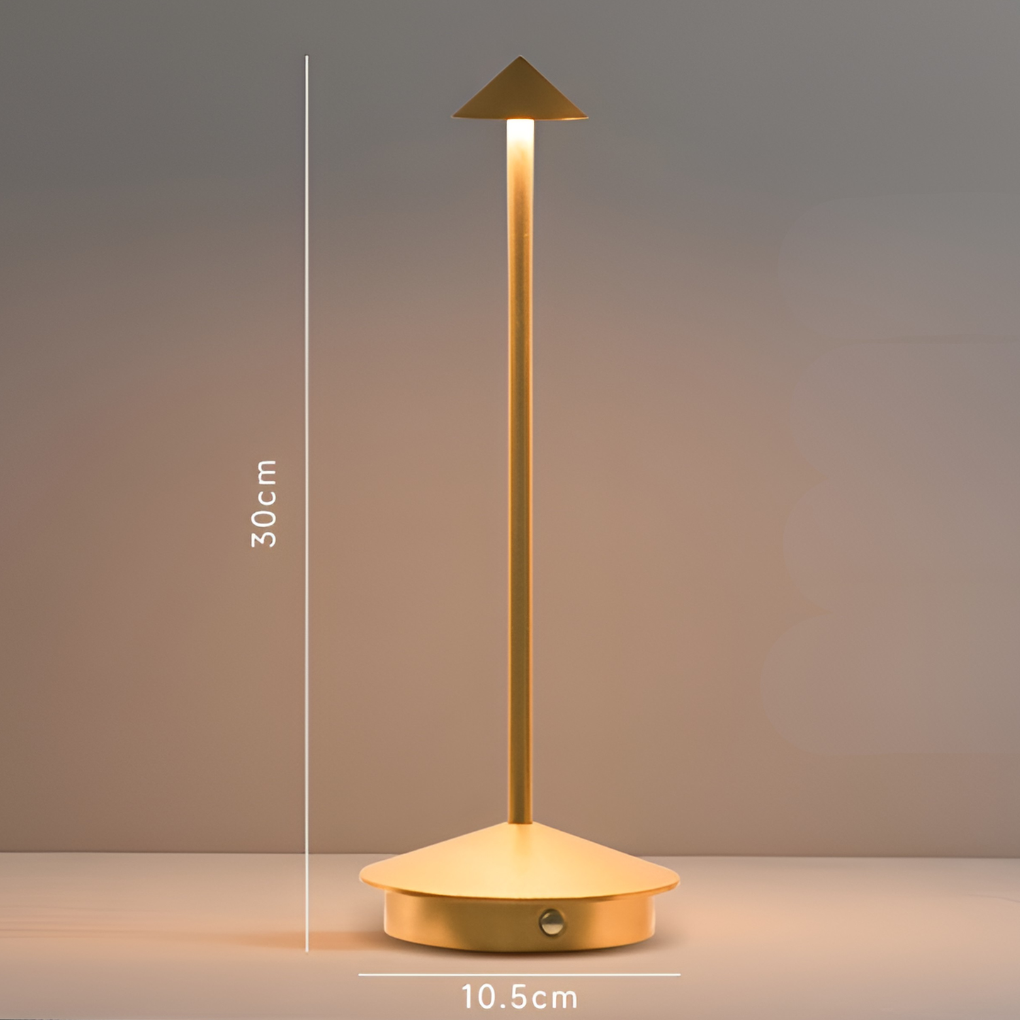Glevato | Rechargeable Wireless LED Table Lamp with Dimmable Lighting