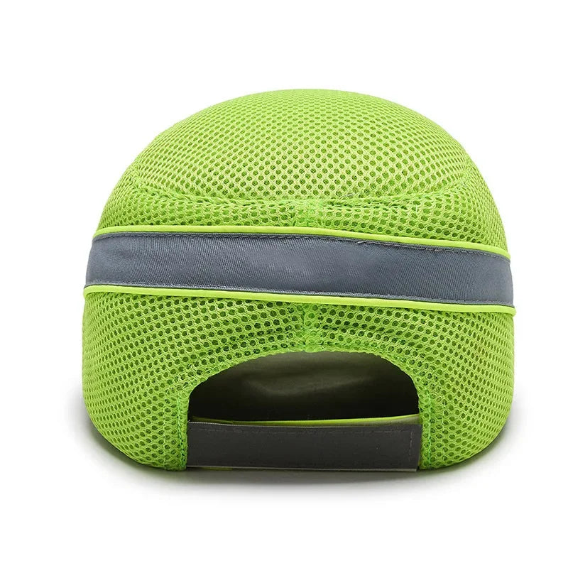 Glevato | Red Safety Bump Cap - Helmet with hard ABS inner core for head protection at home, work, and factory