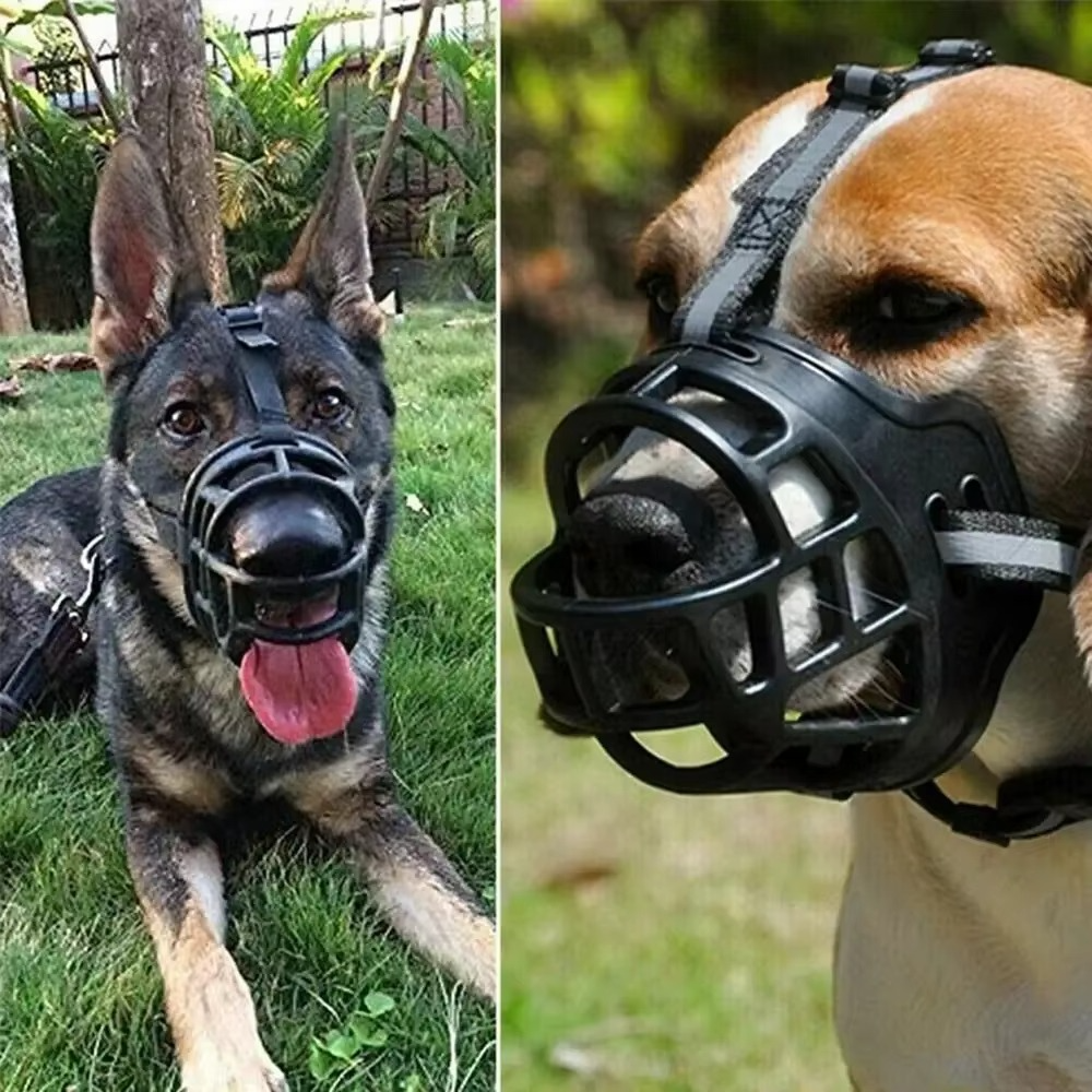 Glevato | Reflective Dog Muzzle - Water-Friendly & Breathable