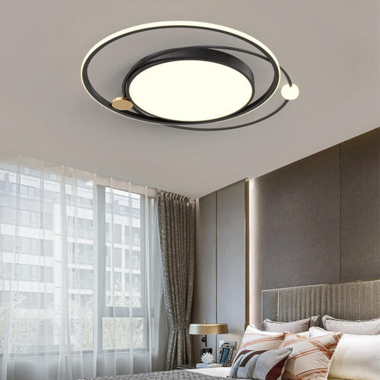 Glevato | Round LED Ceiling Light | Nordic Minimal Design