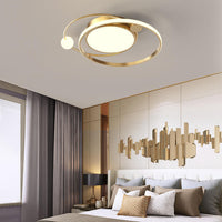 Glevato | Okrągła lampa sufitowa LED | Nordycki minimalistyczny design