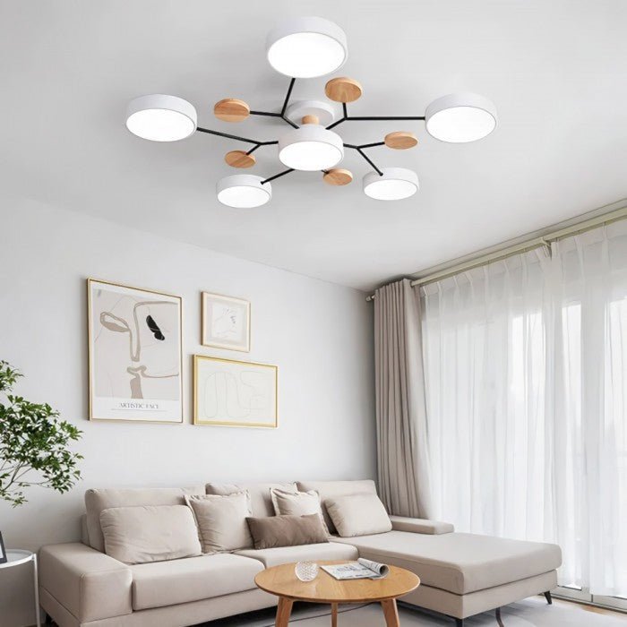Glevato | Scandinavian LED Ceiling Light | Branching Modern Light Design