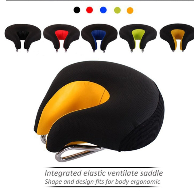 Glevato | Seamless Bicycle Seat Mountain Bike Thick Soft Padding (Green)