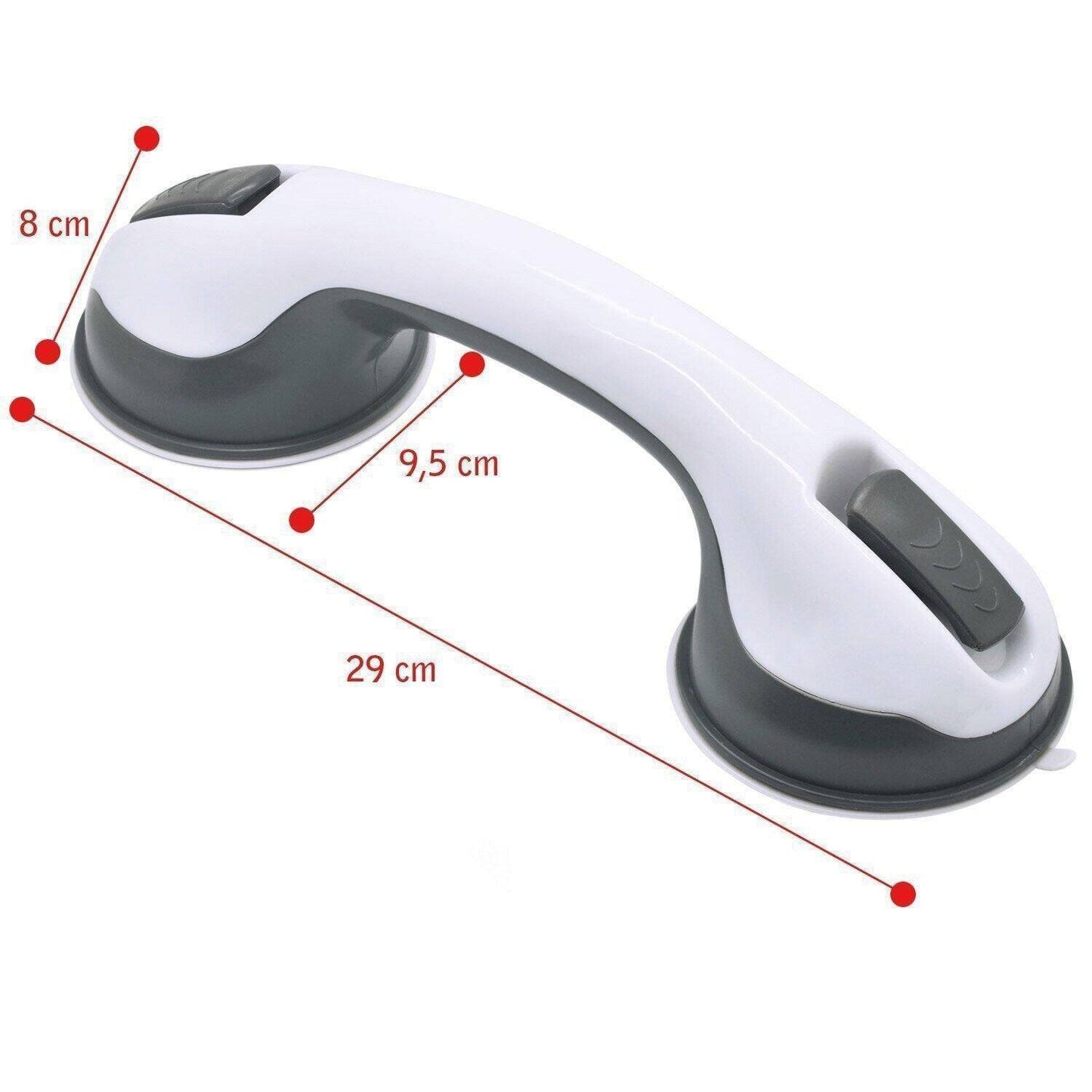 Glevato | SecureGrip | Non-slip handrail for bath and shower