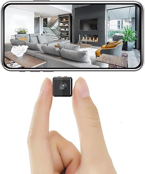 Glevato | SecureView – 1080p Wireless Mini Security Camera for Home and Outdoor Monitoring