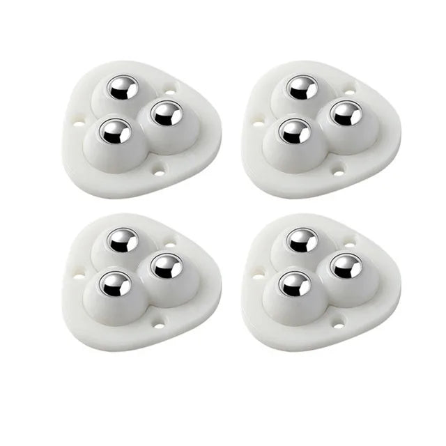 Glevato | Self-Adhesive Fully Swivel Furniture Wheels