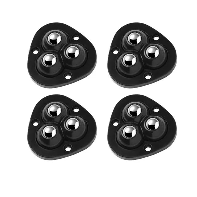 Glevato | Self-Adhesive Fully Swivel Furniture Wheels