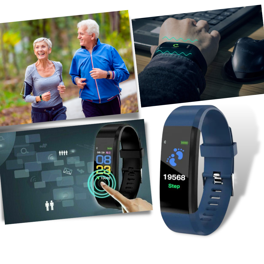 Glevato | Senior Smartwatch | Heart Rate & Blood Pressure Always in Sight