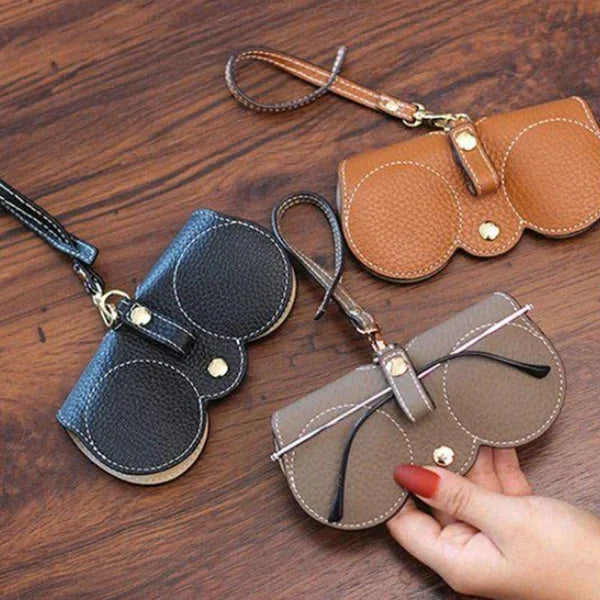 Glevato | ShadeShield Soft Leather Sunglasses Case