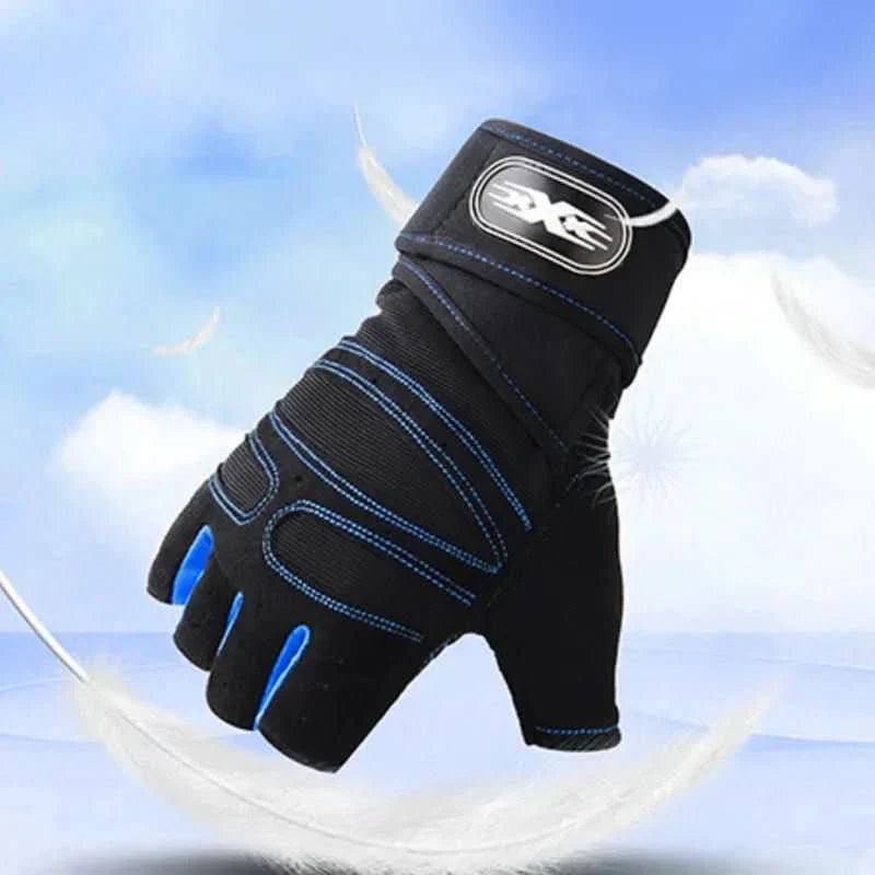 Glevato | Shock-resistant training gloves with wrist support | For weight training, fitness & cycling