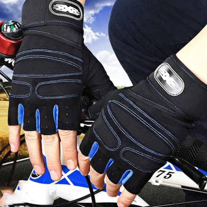 Glevato | Shock-resistant training gloves with wrist support | For weight training, fitness & cycling