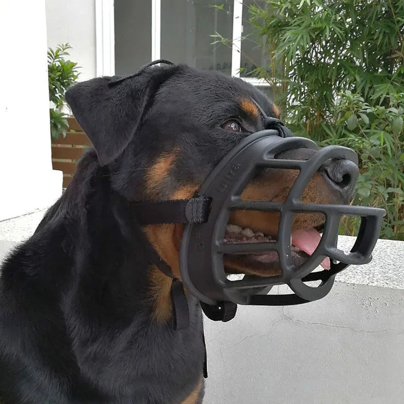 Glevato | Silicone Dog Muzzle – Adjustable Comfort Muzzle for Small to Large Dogs