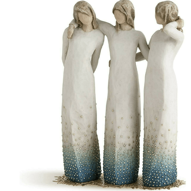 Glevato | Sisters Figurine Made of Resin