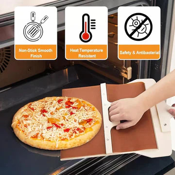 Glevato | Sliding Pizza Peel – Easily Transfer & Serve Your Pizza