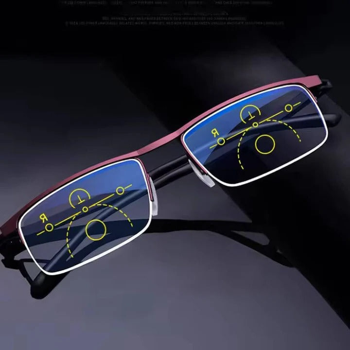 Glevato | Smart Progressive Reading Glasses with Blue Light & UV Protection
