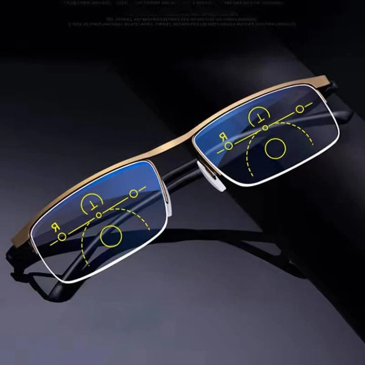 Glevato | Smart Progressive Reading Glasses with Blue Light & UV Protection