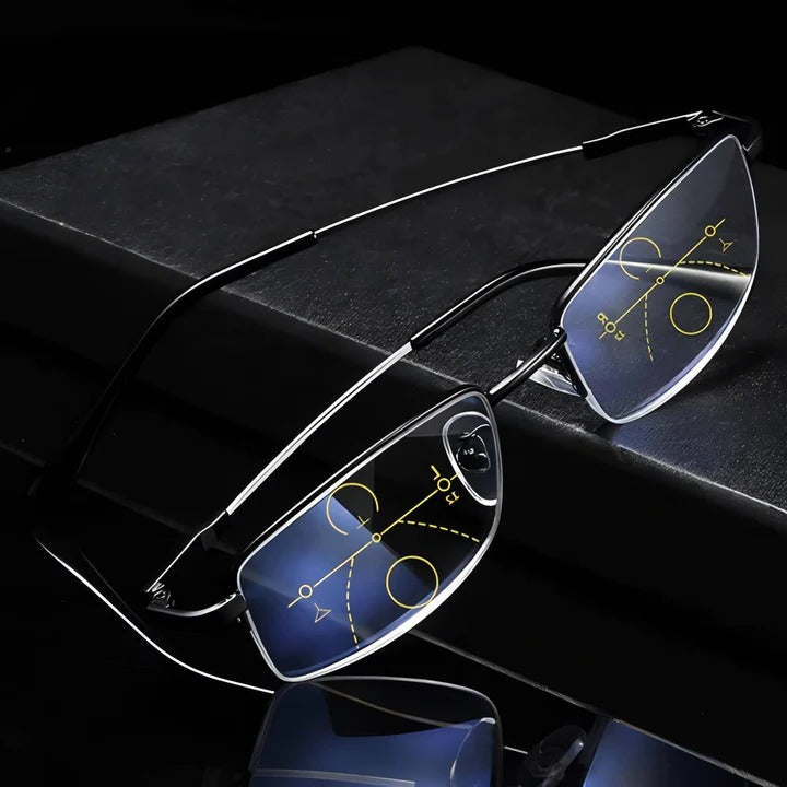 Glevato | Smart Progressive Reading Glasses with Blue Light & UV Protection