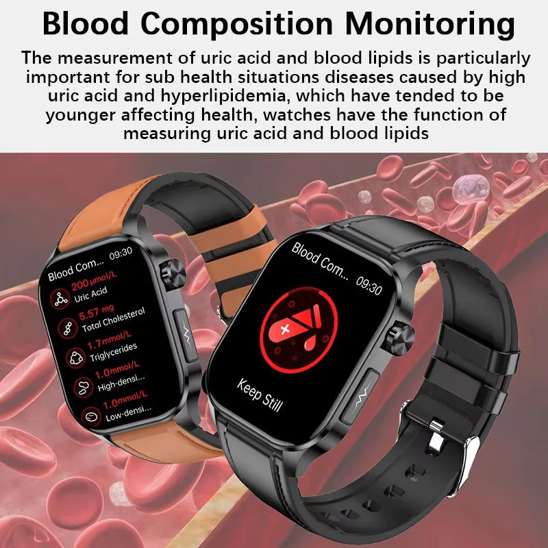 Glevato | Smartwatch for Seniors Blood Pressure Sugar Health Management
