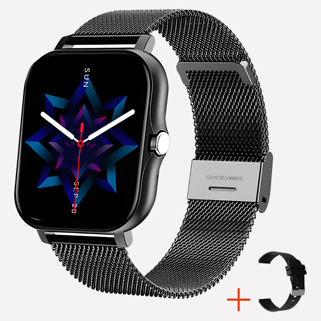 Glevato | Smartwatch with GPS SOS Function Mesh Band