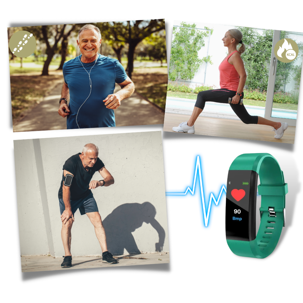 Glevato | Smartwatch with Health Tracking for Seniors
