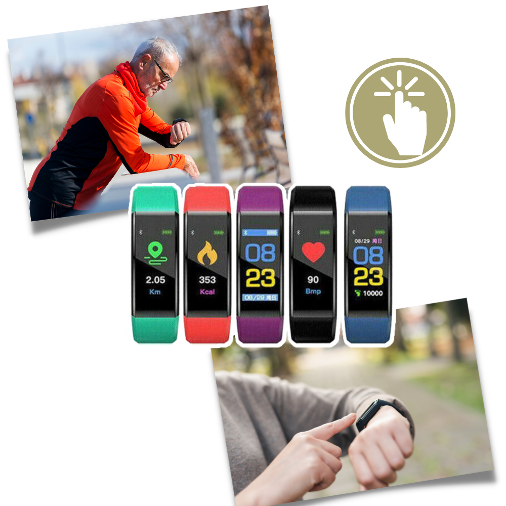 Glevato | Smartwatch with Health Tracking for Seniors