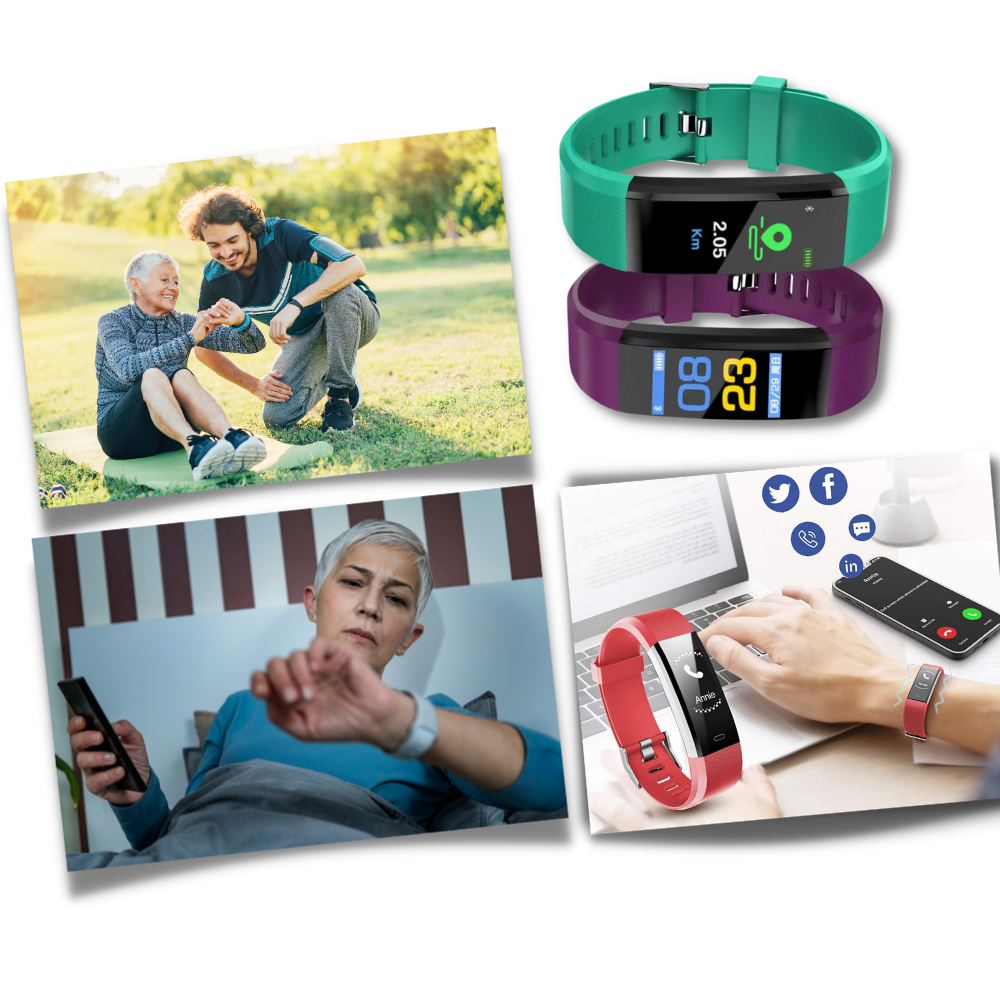 Glevato | Smartwatch with Health Tracking for Seniors