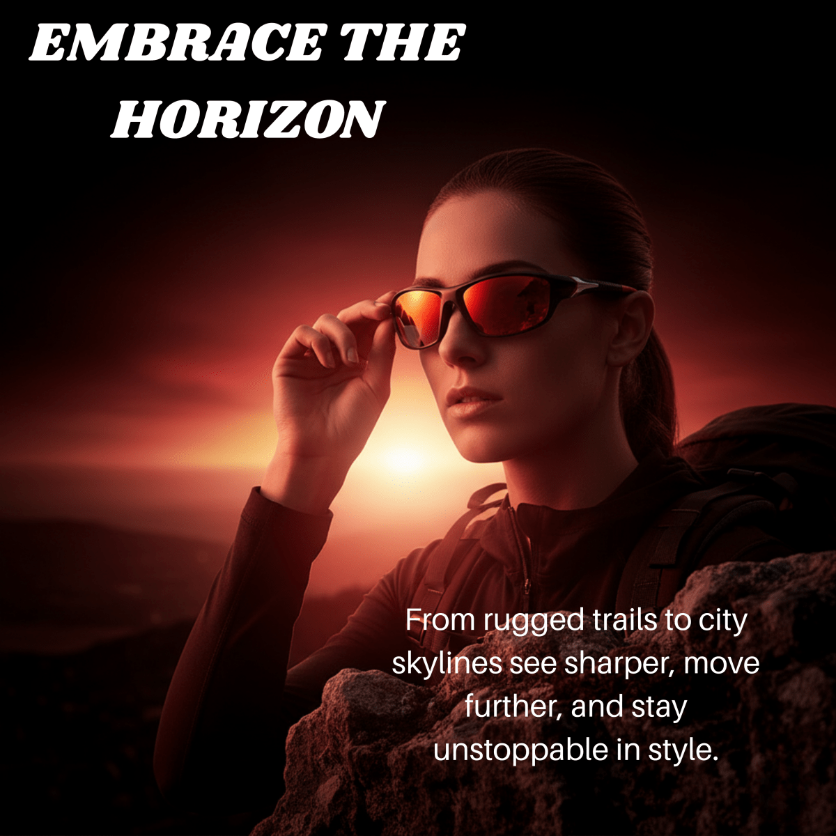 Glevato | Sports Sunglasses with Polarized Lenses & UV400 Protection