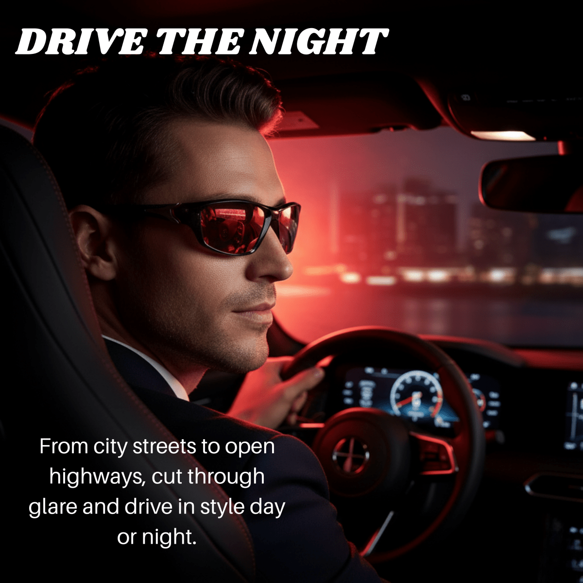 Glevato | Sports Sunglasses with Polarized Lenses & UV400 Protection
