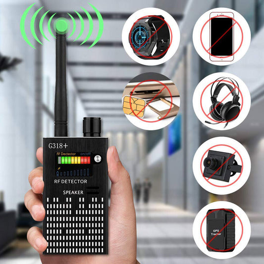 Glevato | Spy Signal Detector, RF Detector, Hidden Camera, Laser Lens, GSM-GPS Device Finder