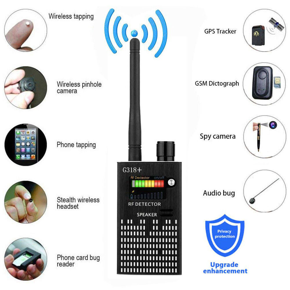 Glevato | Spy Signal Detector, RF Detector, Hidden Camera, Laser Lens, GSM-GPS Device Finder