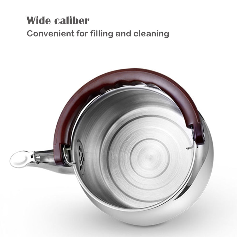 Glevato | Stainless Steel Kettle Thick-walled Whistling Pot