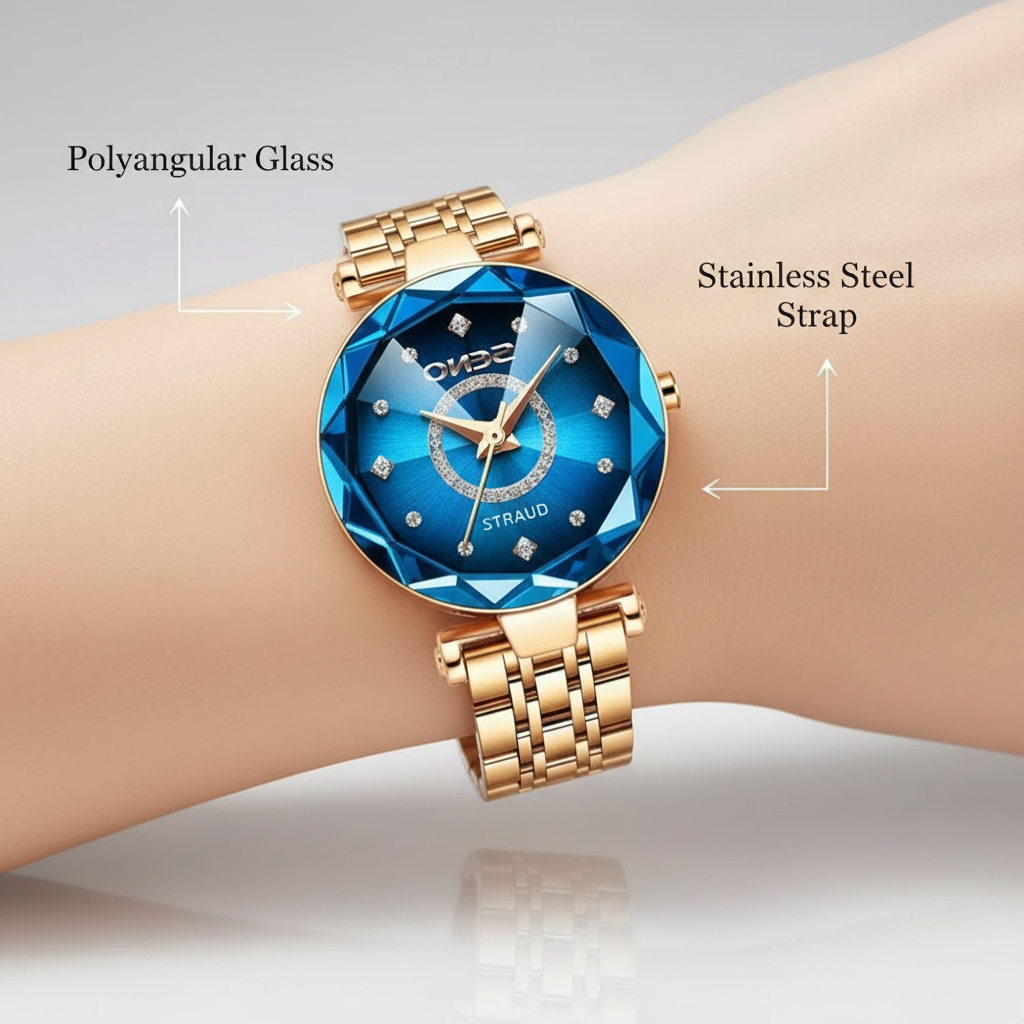 Glevato | Starry Women's Stainless Steel Watch