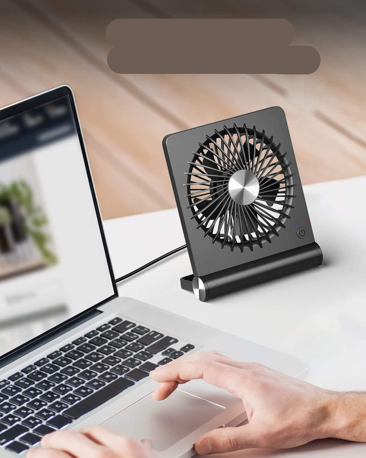 Glevato | Strong Wind Ultralight Small Table Fan
