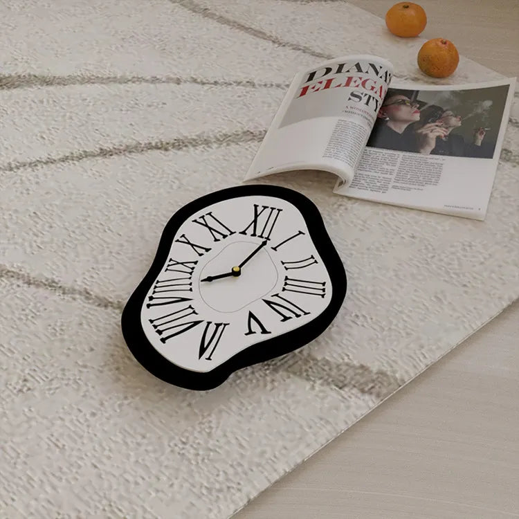 Glevato | Surrealistic Wall Clock | Artistic Numeral Design