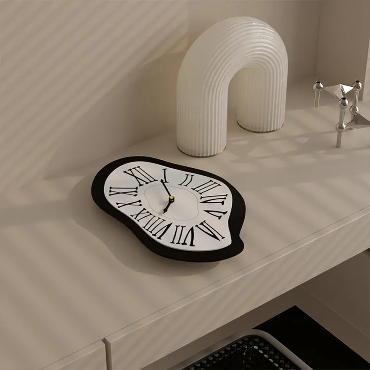 Glevato | Surrealistic Wall Clock | Artistic Numeral Design