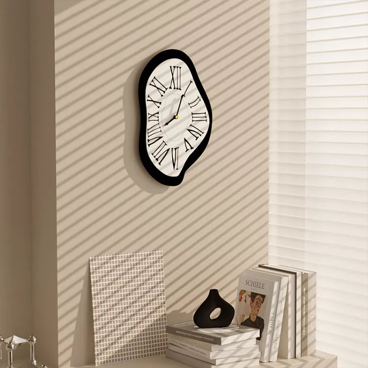 Glevato | Surrealistic Wall Clock | Artistic Numeral Design