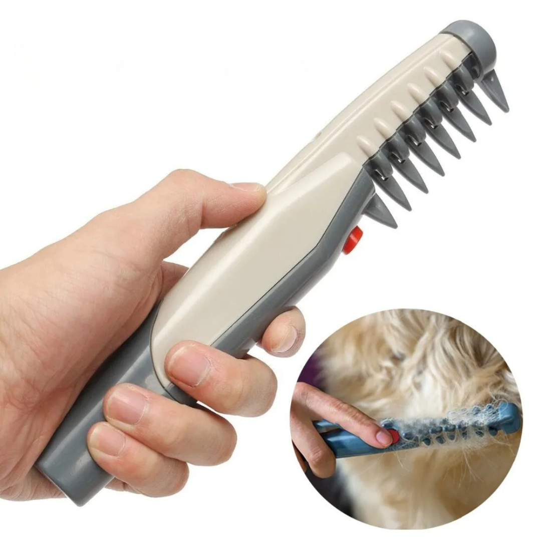 Glevato | Tangle-Free Pet Grooming Brush – Gentle & Effective Detangler for Cats & Dogs