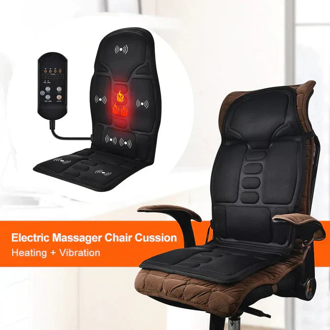 Glevato | The Premium Massage Cushion with Heated Back and Neck Support