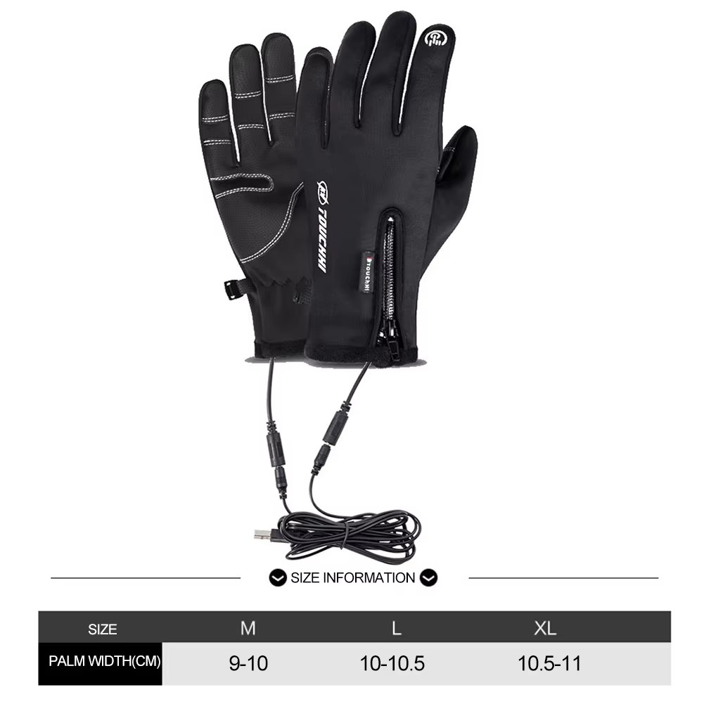 Glevato | Thermal Gloves Heating, Cycling, Bike, Ski Gloves