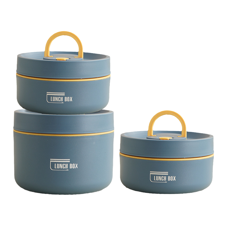 Glevato | ThermoBox Multi-Layered Insulated Lunchbox with FREE Carry Bag