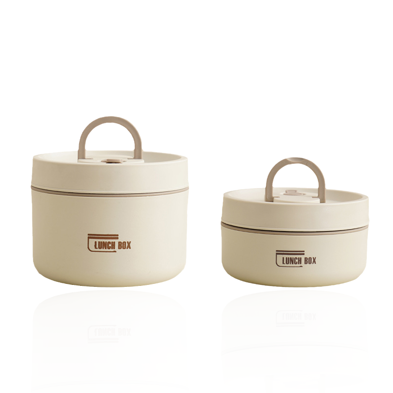 Glevato | ThermoBox Multi-Layered Insulated Lunchbox with FREE Carry Bag